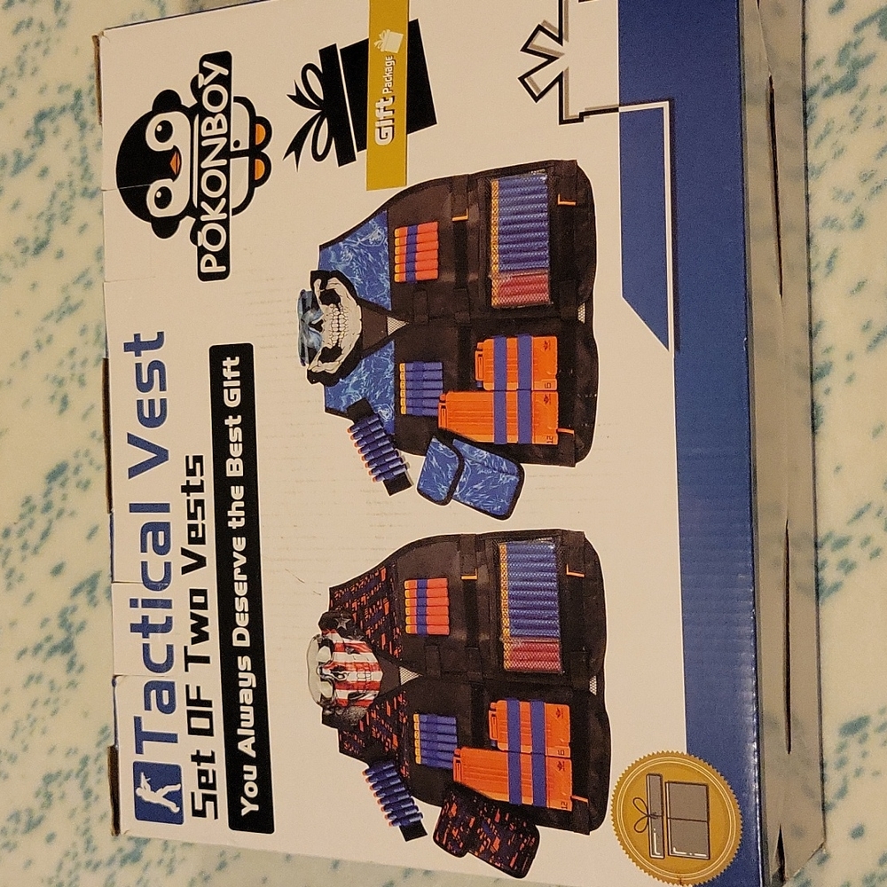 Nerf tactical vest set 2 sets